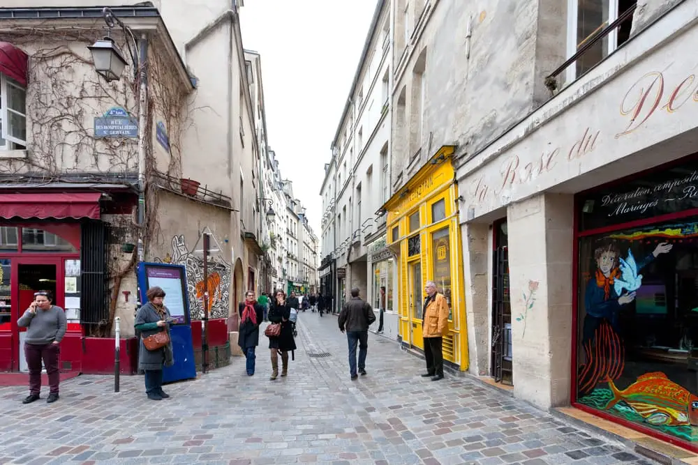 Les Marais uno de los mejores barrios para hospedarse en Paris