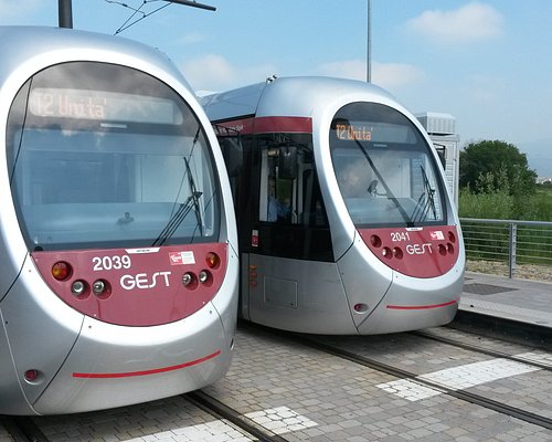 Tramway At Airport