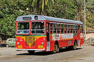 Mumbai 03 2016 48 Bus In Mahim